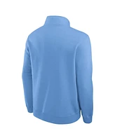 Nike Men's Light Blue St. Louis Cardinals Cooperstown Collection Fleece Half-Zip Pullover Sweatshirt