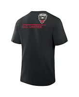 Fanatics Men's Black D.c. United Corner Kick Legacy Cotton T-Shirt