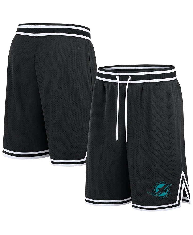 Fanatics Men's Black Miami Dolphins Elements Future Ground Shorts