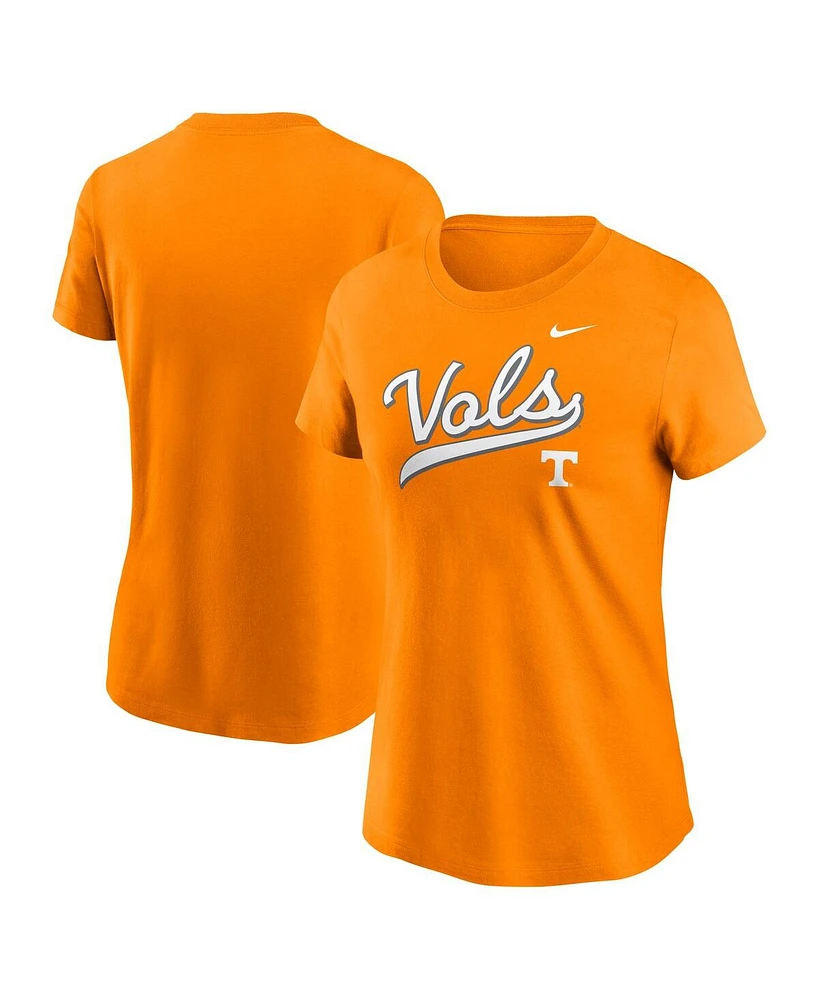 Nike Women's Tennessee Orange Volunteers Local Script T-Shirt