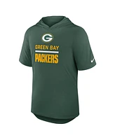 Nike Men's Green Bay Packers Lockup Tri-Blend Hoodie T-Shirt