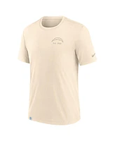 Nike Men's Cream Los Angeles Chargers Glory Tri-Blend T-Shirt