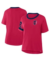 Fanatics Women's Red St. Louis City Sc Defender Pairing Legacy T-Shirt