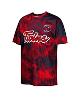 Outerstuff Big Boys and Girls Navy/Red Minnesota Twins Pinch Hitter T-Shirt