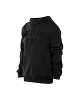 New Era Men's Black York Knicks Logo Select Premium Pullover Hoodie
