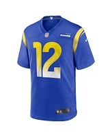 Nike Men's Puka Nacua Royal Los Angeles Rams Game Player Jersey