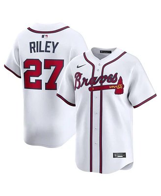 Nike Men's Austin Riley White Atlanta Braves Home Limited Player Jersey