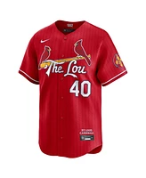 Nike Men's Willson Contreras Red St. Louis Cardinals City Connect Limited Jersey