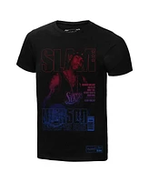 Mitchell & Ness Men's Allen Iverson Black Philadelphia 76ers Slam Gradient T-Shirt