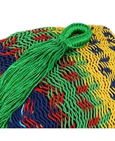 Heavy-Duty Handwoven Xxl Mayan Family Hammock with Thick Cord