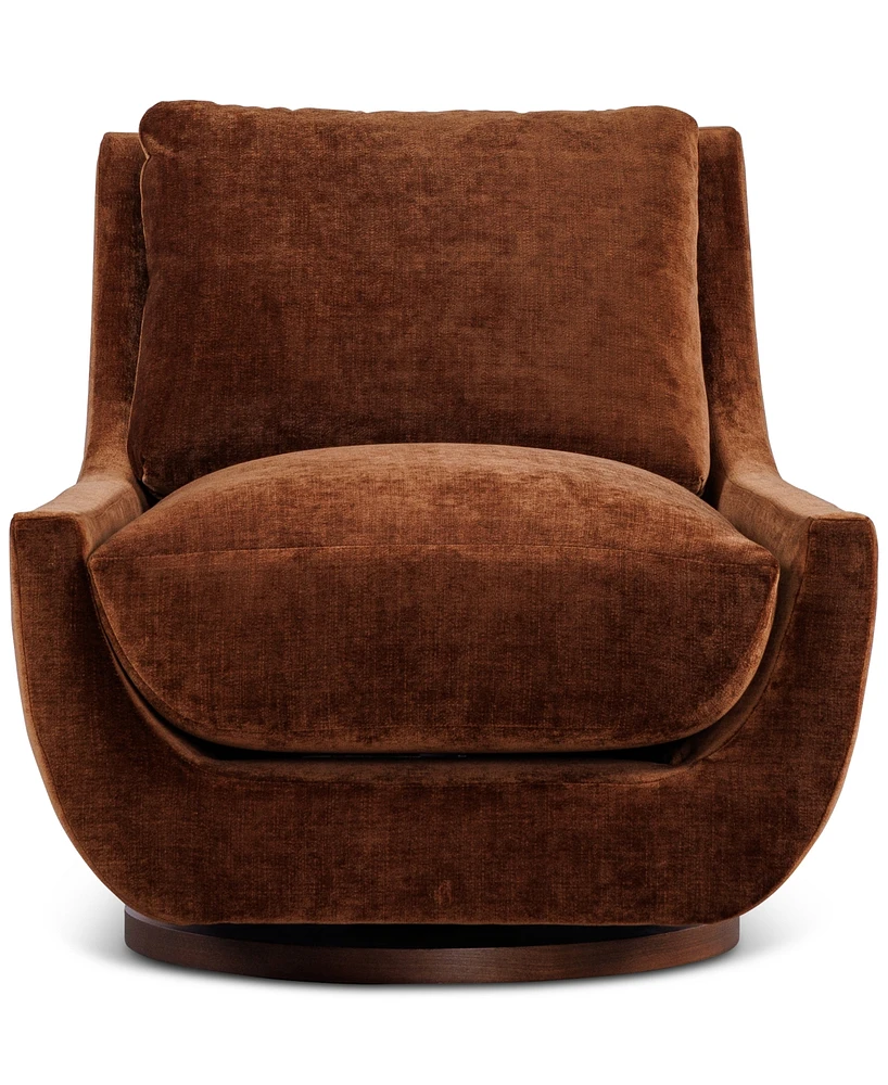 Brendy Fabric Swivel Chair, Exclusively at Macy's