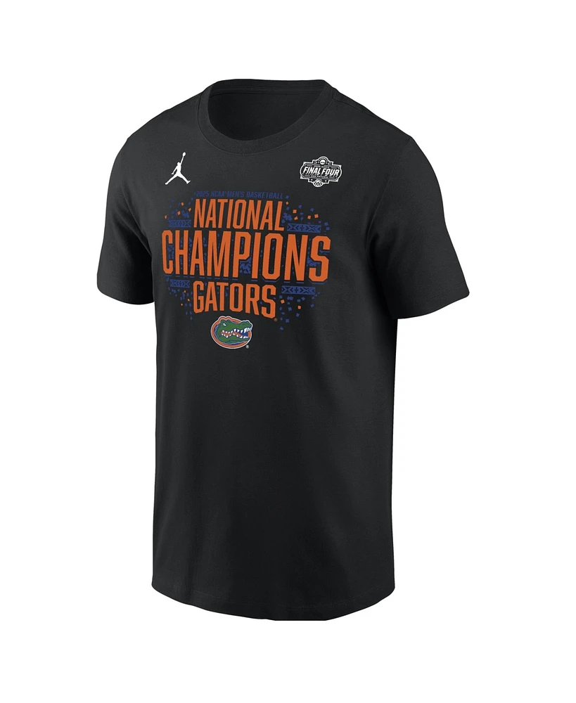 Jordan Men's Black Florida Gators 2025 Ncaa Basketball National Champions Locker Room T-Shirt