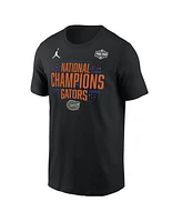 Jordan Men's Black Florida Gators 2025 Ncaa Basketball National Champions Locker Room T-Shirt