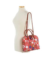 Dooney & Bourke Boston Red Sox Game Day Zip Satchel Bag