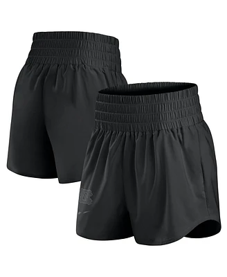 Nike Women's Black North Carolina Tar Heels Performance One High-Rise Shorts