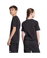 Adidas Big Boys and Girls Black Mexico National Team 2025 Third Jersey Dna Graphic T-Shirt
