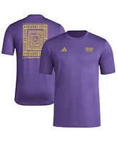 Adidas Men's Purple Orlando City Sc Local Wrap T-Shirt