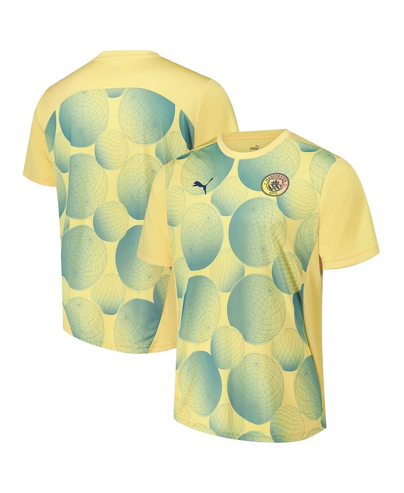 Puma Men's Gold Manchester City 2024/25 Pre-Match Jersey