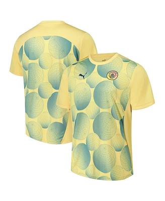 Puma Men's Gold Manchester City 2024/25 Pre-Match Jersey