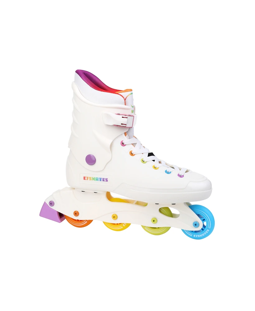 C7skates Nostalgic Impulse Adult Inline Skates (Rainbow