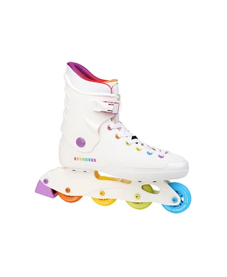 C7skates Nostalgic Impulse Adult Inline Skates (Rainbow