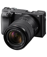 Sony Alpha a6400 Mirrorless Digital Camera with 18-135mm f/3.5-5.6 Oss Lens, Bundle with Vlogger Kit