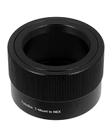 Fotodiox Lens Mount Adapter for T-Mount (T/T-2) Screw Mount Slr Lens to Sony Alpha E-Mount Mirrorless Camera Body