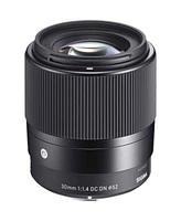 Sigma Sigma Contemporary Lens Bundle Includes Sigma 16mm f/1.4DC Dn - 30mm f/1.4 Dc Dn - Sigma 56mm f/1.4 Dc Dn for Sony E-mount Cameras, Black