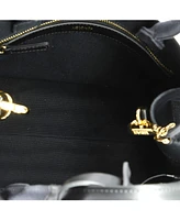 Pre-Owned Versace Medium La Medusa Tote Studded Canvas