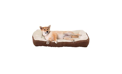 HappyCare Tex Rectangle Bumper Bolster Cat & Dog Bed