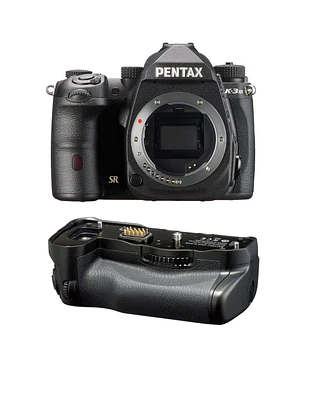 Pentax K-3 Mark Iii Aps-c-Format Dslr Camera , Black with Pentax D-BG8 Battery Grip, Black