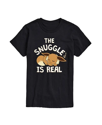 Airwaves Men's Pokemon the Snuggle Is Real Short Sleeve T-Shirt