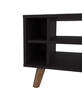 Bouse Coffee Table with Open Storage,Wengue