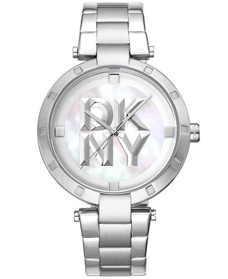 Dkny Women's Essential Logo Stainless Steel Bracelet Watch, 38mm