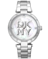 Dkny Women's Essential Logo Stainless Steel Bracelet Watch, 38mm