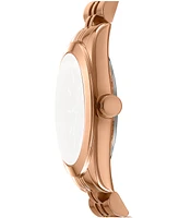 Dkny Women's Nolita Rose Gold-Tone Stainless Steel Bracelet Watch, 32mm