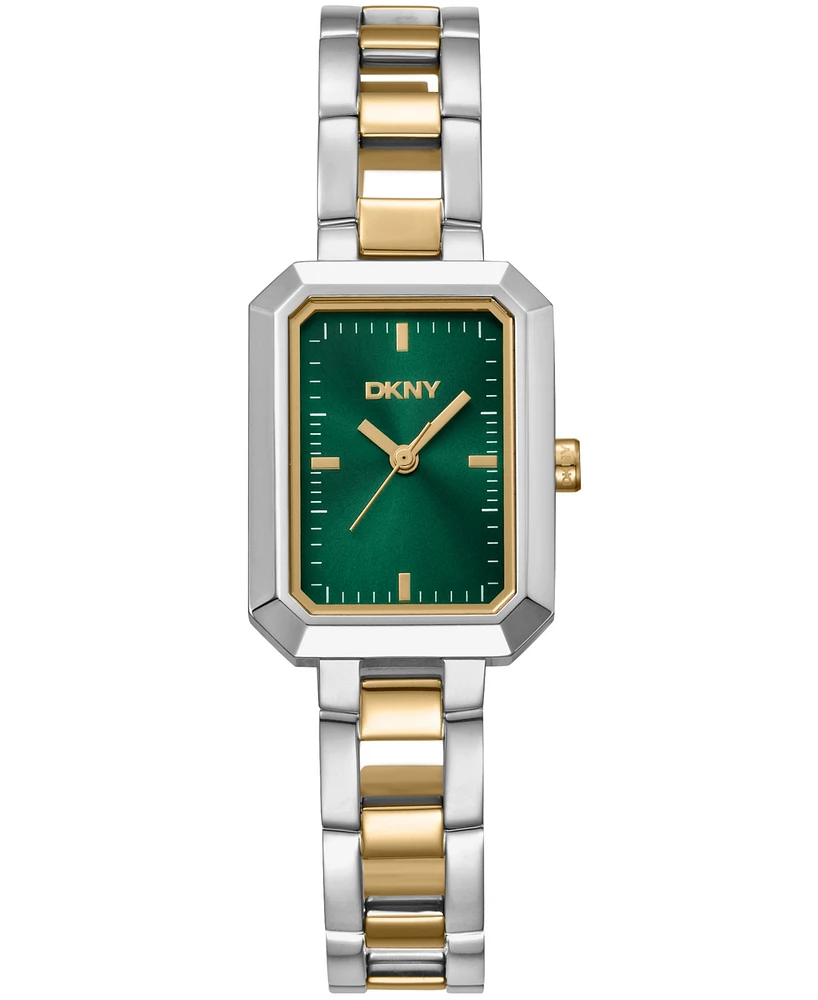 Dkny Women's Uptown Two-Tone Stainless Steel Bracelet Watch, 36mm