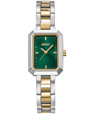 Dkny Women's Uptown Two-Tone Stainless Steel Bracelet Watch, 36mm