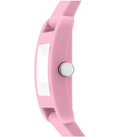 Dkny Women's City Sport Pink Silicone Strap Watch, 37mm