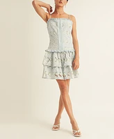 Arose Studio, Inc Women's Kaiya Eyelet Ruffled Tiered Dress