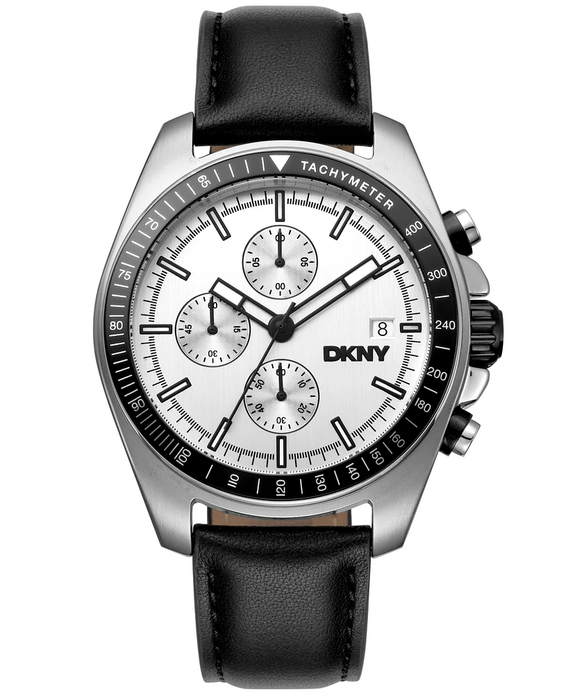 Dkny Men's Central Park Chronograph Stainless Steel Bracelet Watch