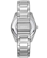 Dkny Women's Chambers Multi Sport Chronograph Stainless Steel Bracelet Watch