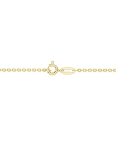 Diamond Tapered Bar Pendant Necklace (1/4 ct. t.w.) in 14k Yellow Gold, 16" + 2" extender