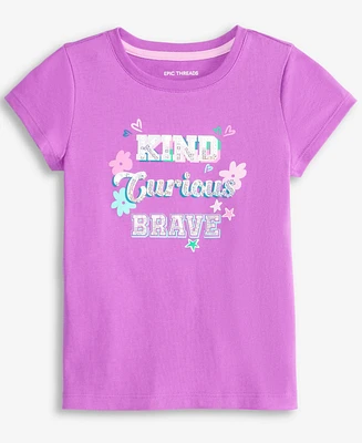 Toddler Girls Kind Sequin Tee, Exclusively at Macy's