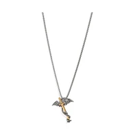 Sohi Women's Winged Pendant Necklace
