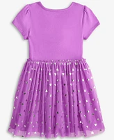 Toddler Girls Foil Heart Tutu Dress, Exclusively at Macy's