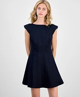 French Connection Women's Multi-Seam Scoop-Back Dress