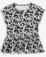 Epic Threads Little & Big Girls Susie Floral Peplum Top, Exclusively at Macy's