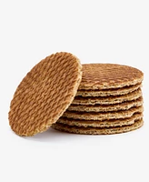 Dutch Waffle Company Classic Caramel Stroopwafel Cookies, Set of 4