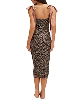 Free People Women's Got Glam Floral Midi Slip Dress
